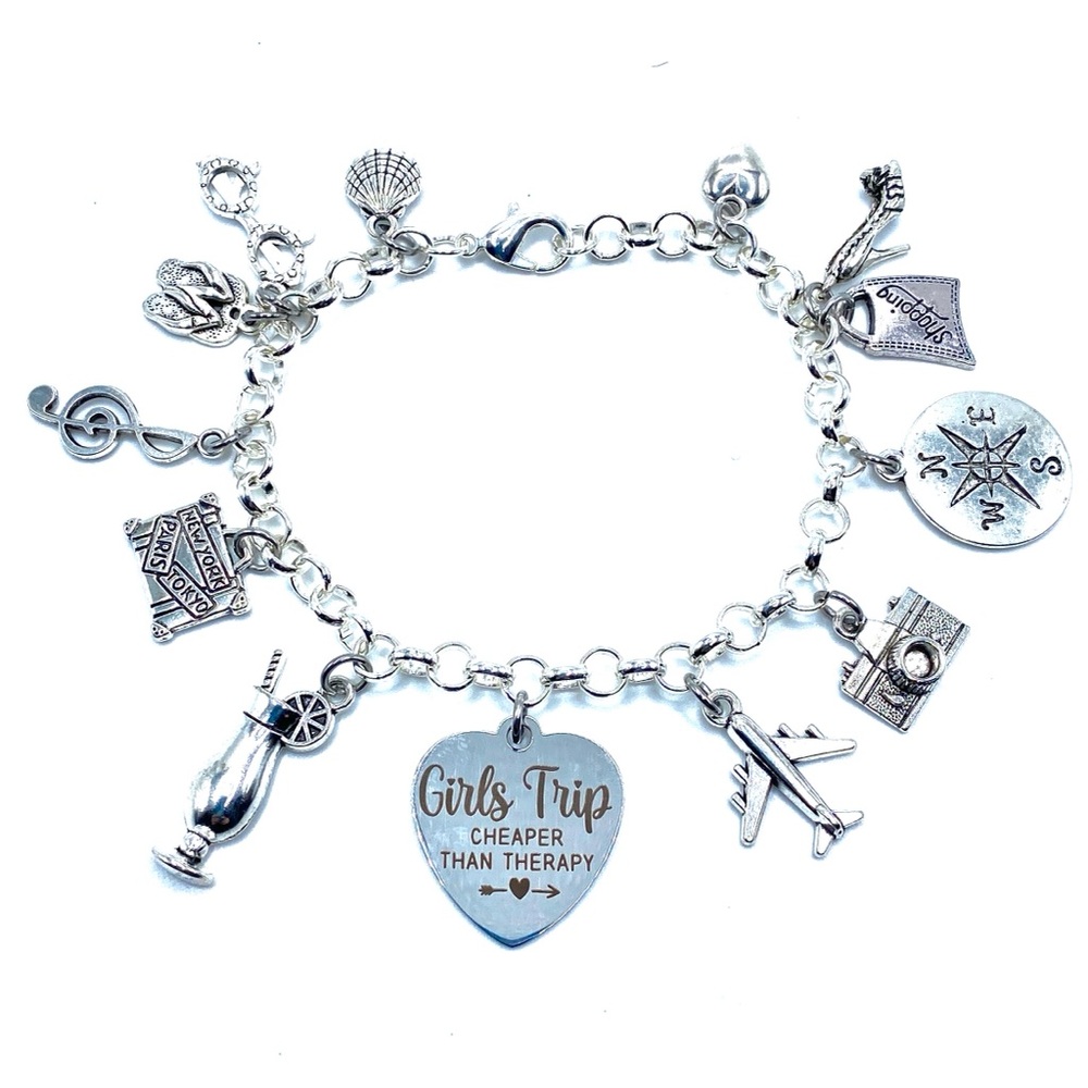 Girls Trip Charm Bracelet